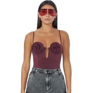 AFRM Tartine Rosette Bodysuit